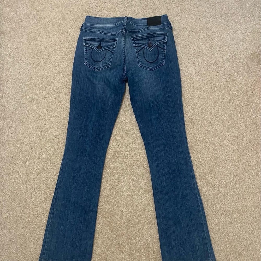 True Religion Women's Blue Boot Cut Jeans